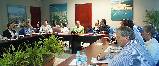 El Puerto de Dos Bocas recibe misión comercial de empresas holandesas del sector energía