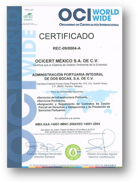 Certificado Ambiental