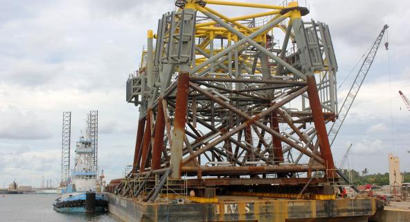 Construcción de Plataformas Petroleras, una ventaja del Puerto de Dos Bocas