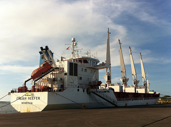 Inicia temporada de exportación de plátano 2013 en el puerto de Dos Bocas
