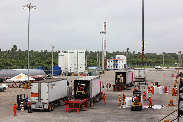 Increasing the mineral and agricultural bulk, the priority of the port of Dos Bocas on 2013