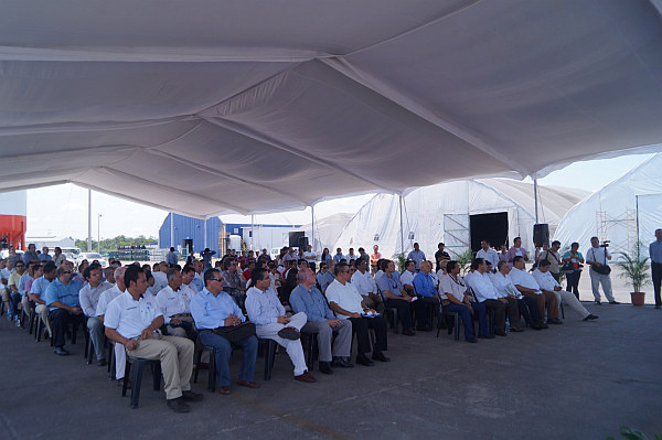 Se inaugura ruta naviera Dos Bocas–Houston, a cargo de la empresa transportes marítimos Lamol