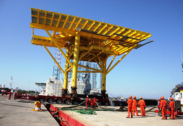 Succesfully heavy lift cargo project performed by Pemex