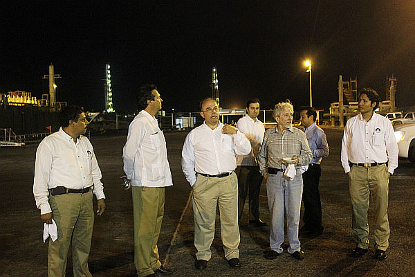 The port of Dos Bocas received the visit of Mr. Guillermo Ruíz de Teresa, general ports Coordinator on a working agenda