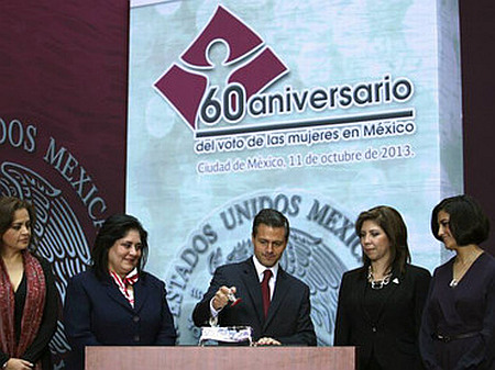 Conmemoración del 60 Aniversario del Sufragio de las Mujeres en México