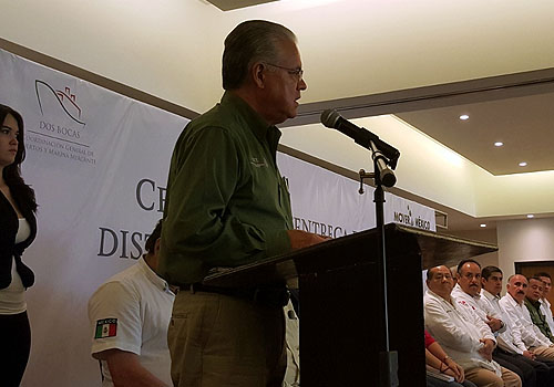 Ceremonia de entrega del distintivo Sello Dos Bocas a prestadores de servicios portuarios 2015