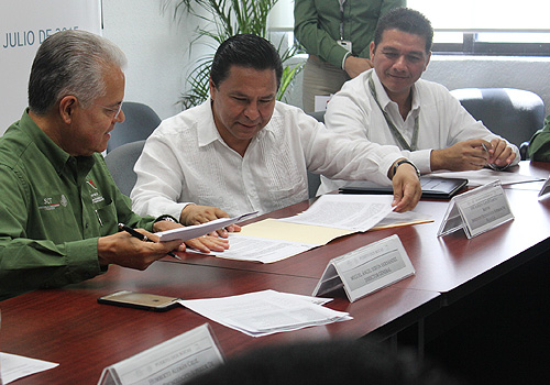 Contrato y convenio de colaboración con el ITS de Misantla y Proyecto Sello Dos Bocas