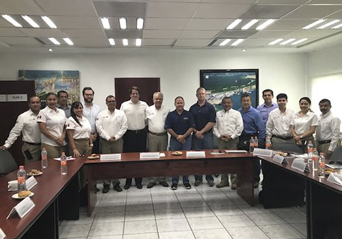 Ganadores de la Reforma Energetica visitan el Puerto de Dos Bocas