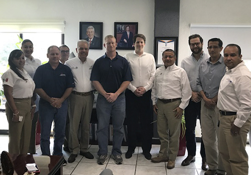 Ganadores de la Reforma Energetica visitan el Puerto de Dos Bocas