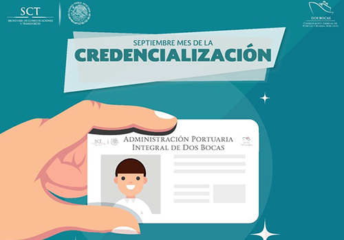 Septiembre mes de la credencialización