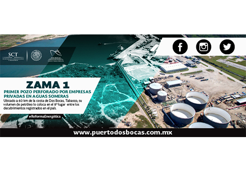 Puerto Dos Bocas, plataforma logística para el sector petrolero