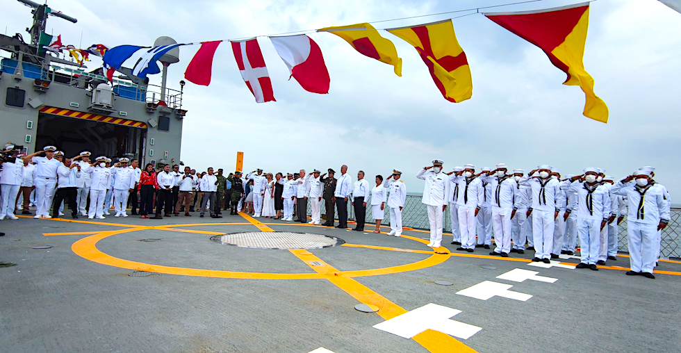 80 aniversario del día de la Marina Nacional en el puerto Dos Bocas 2022