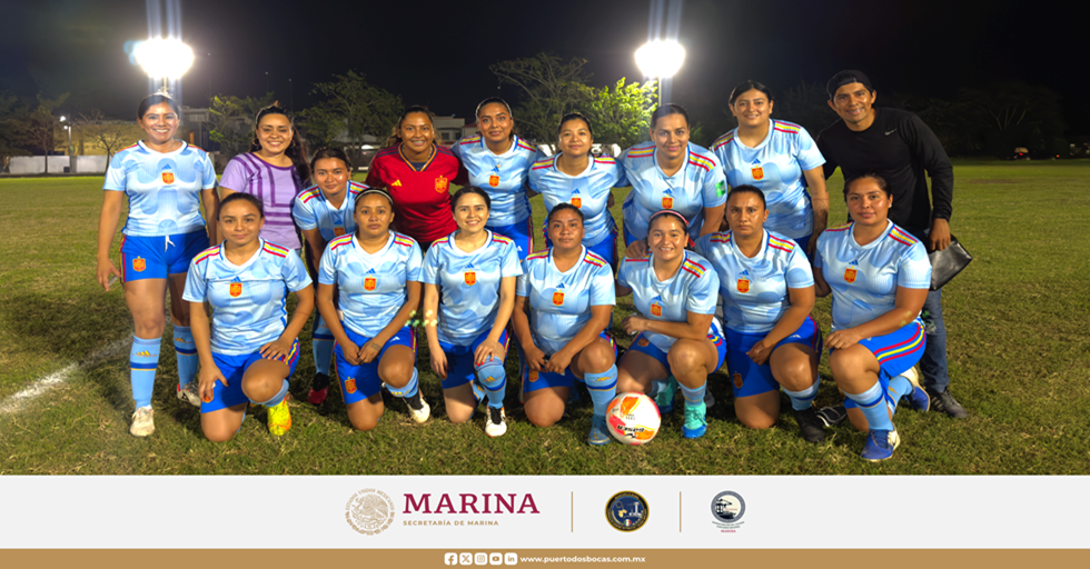 ASIPONA DOS BOCAS CAMPEONAS EN LA LIGA MUNICIPAL FUT7 FEMENIL PARAÍSO, TABASCO