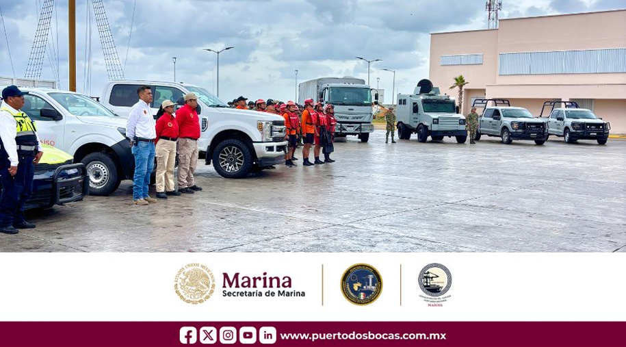 Banderazo de arranque de la operación salvavidas