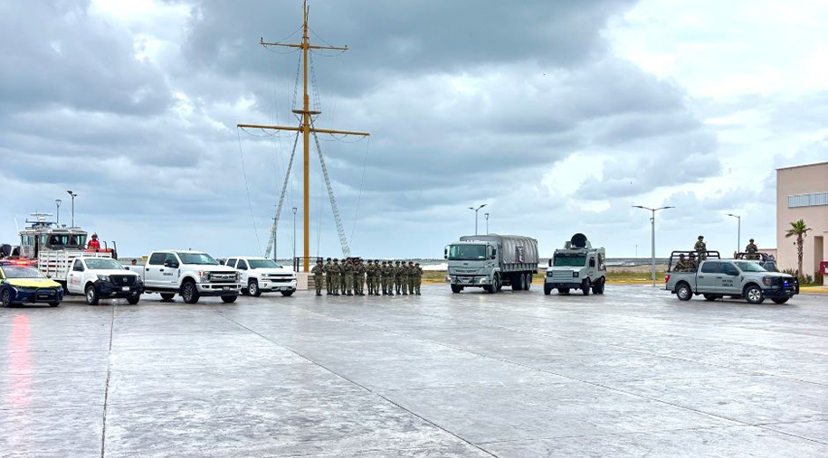 Banderazo de arranque de la operación salvavidas
